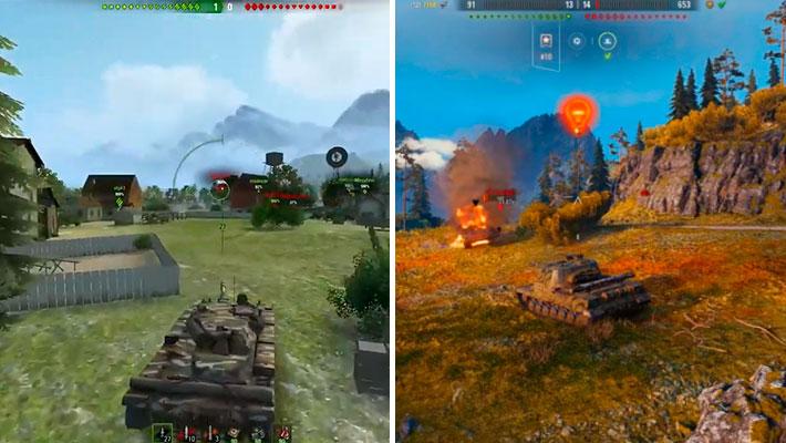 Сравниваются достоинства и недостатки игр War Thunder и World of Tanks